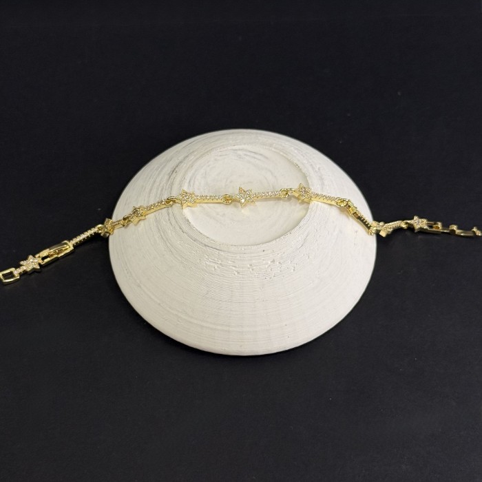 Gold Mini Yıldız Bileklik resmi
