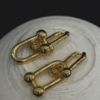 Tiff Taşsız Gold Küpe resmi