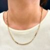 Xuping Pul Ezme Zincir 50 cm Gold resmi