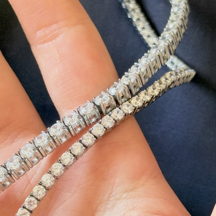 İnce Taşlı Çelik Bileklik resmi