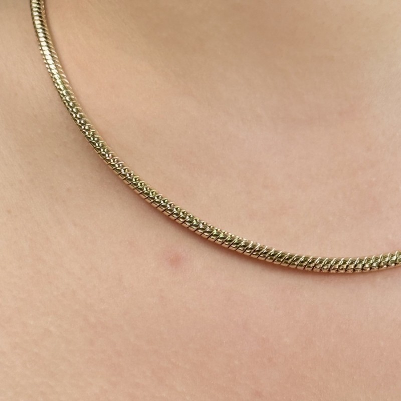 Kalın Örgü Zincir  resmi