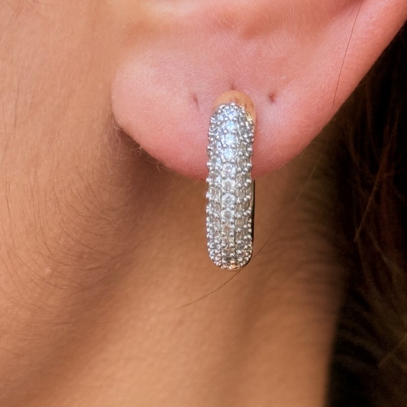 Işıltılı Klasik Küpe resmi