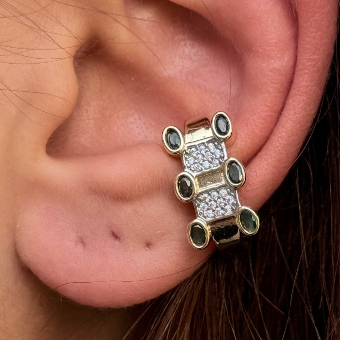 Marquise Bloom Cuff (Silver) resmi