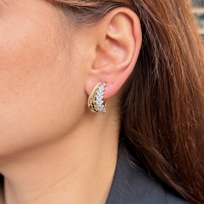 Elysia Textured Pavé Band resmi