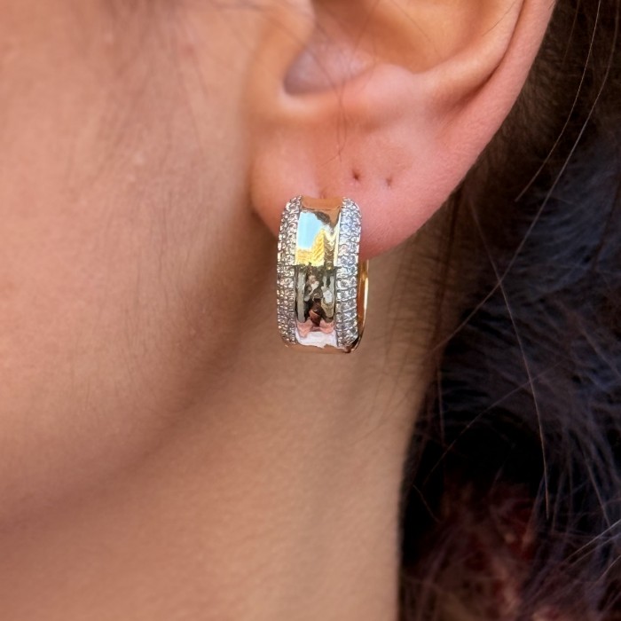 Spiral Shine Küpe resmi