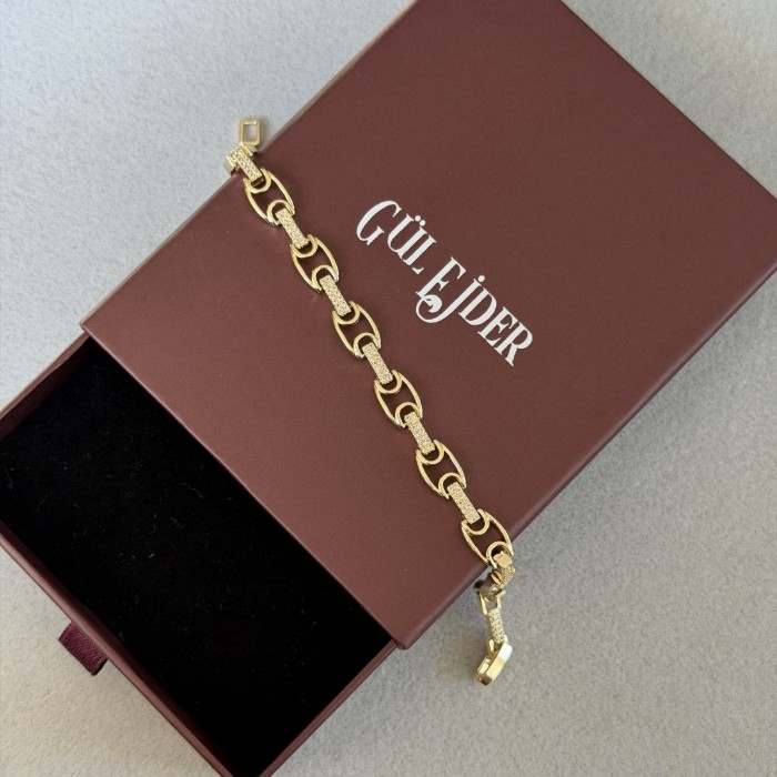 Halka Taşlı Bileklik  resmi