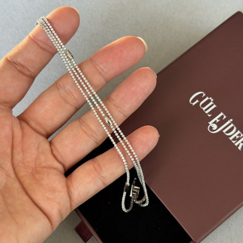 Üç Sıra Minimal Bileklik  resmi
